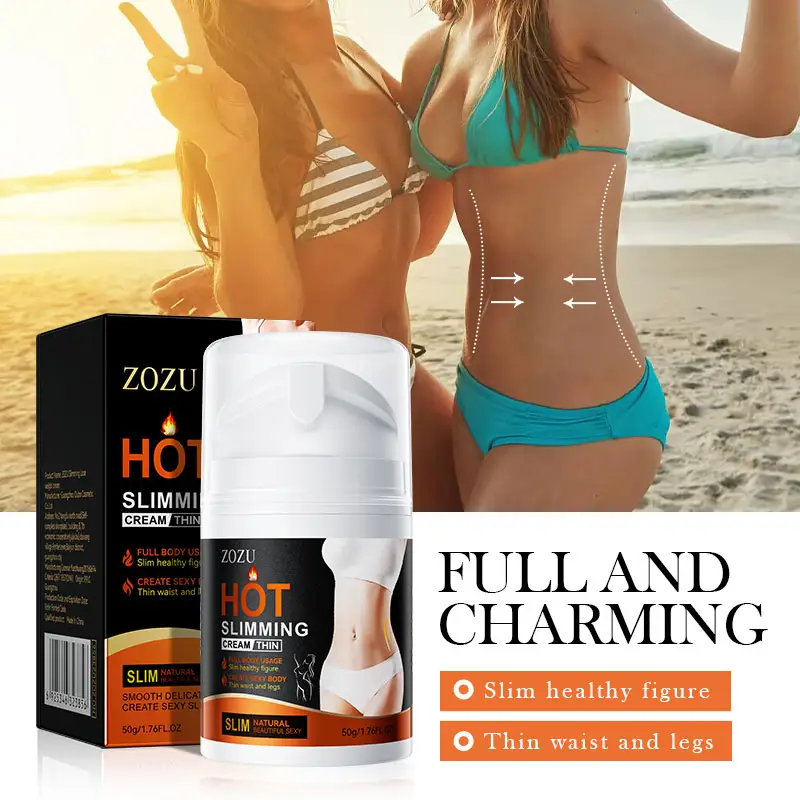 OEM/ODM Private Label ZOZU Body Beauty Sliming Weigh Loss Slimming Sweat Cream Skin Tightening Slimming Cream