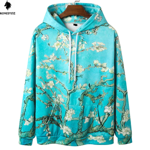 เสื้อฮู้ดแบบสวมหัวของผู้ชายผ้าเทอร์รี่ผ้าฝ้าย100% โพลีเอสเตอร์คุณภาพสูงน้ำหนักเบาแบบลำลองเทคนิคพัฟ - Product Image 1