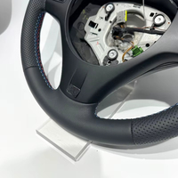 Volant de voiture en cuir suédé haut de gamme, vente directe d'usine, pour BMW E90 E91 E92 E93 E82 E88 E87 M3, volant sport