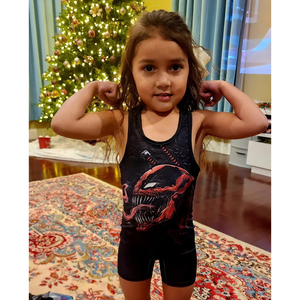 Vente chaude Personnalisé Nouveau Style Animal Design Polyester Tous Les Singlets De Lutte Sublimés - Product Image 6