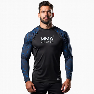 Get MMA Rash Guards Sublimé Get Gear pour les sports de combat Gym Training Workout et la performance athlétique - Product Image 4
