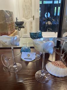 Gobelets en nacre du Vietnam Tasses artisanales de style côtier pour le vin et le whisky à partir de 99 données d'or Vietnam - Product Image 4