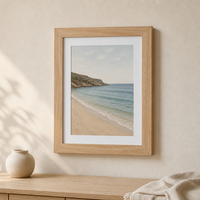 Cadre photo moderne en bois durable HuaJia, lot de 4, format A4 personnalisé, avec passe-partout, pour montage mural ou décoration de table