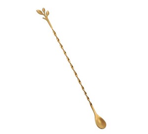 Hot Selling Customised Bar Stirrer Metal Spoons Twisted Handle designed <b>Cocktail</b> Stirrers for Mixing & Stirring Usage - Product Image 5