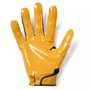 Gants de receveur de football américain pour hommes en cuir synthétique de qualité supérieure avec logo personnalisé, meilleures performances - Product Image 3