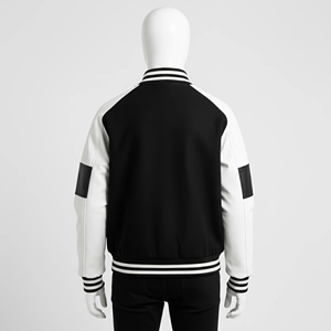 Custom Varsity Jacket Hombres Letterman Bomber Jacket para los hombres con bordado personalizado chaqueta de invierno de estilo universitario - Product Image 3