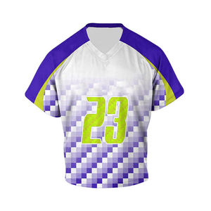 Maillot de lacrosse pour hommes et femmes au design unique, 100% polyester, fabrication de maillots de lacrosse, service OEM - Product Image 5
