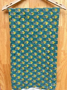 Nuevo diseño de alto grado Estampado de bloque manual 100% Tela de algodón por yarda a precio de fábrica Proveedor - Product Image 6