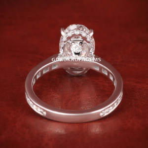 Nuevas llegadas Moda de lujo Lab Grown Diamond Anillos Mujeres Joyería Compromiso Anillo de bodas 925 Plata - Product Image 3