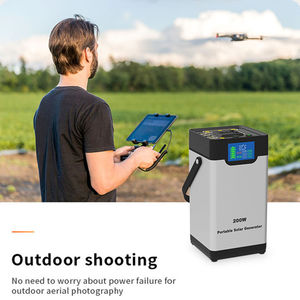 200W 300W Alimentation d'urgence pour la maison en plein air Centrale électrique portable Générateur solaire - Product Image 5