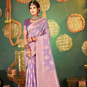 Luxueux lin coton riche Pallu Saree Collection Style traditionnel Catalogue complet pour mariage et fête porter au prix de gros - Product Image 1