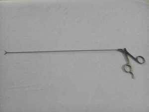 Pinzas de cocodrilo URS de acero inoxidable reutilizables de alta calidad | Pinza semirrígida para instrumentos quirúrgicos de recuperación de piedras renales - Product Image 3