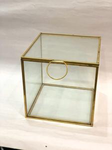 Cadre décoratif en métal en verre transparent belle boîte-cadeau miniature faite à la main dernier prix de gros pour les boîtes à bijoux - Product Image 5