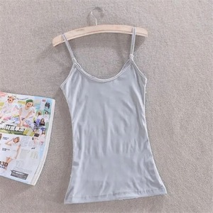 Débardeur sans manches à paillettes brillantes pour femmes, débardeurs sans manches, chemisier, gilet, bas, haut à bretelles - Product Image 2