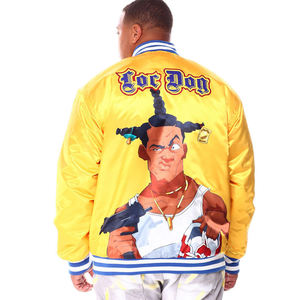 Veste en satin slim fit pour homme, vestes 2026, vestes 2025, vestes personnalisées, bomber léger brillant, bouton pression, streetwear, manteau neuf - Product Image 6