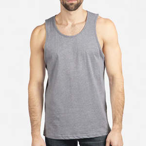 Vêtements de gym Coton Bodybuilding Stringer Débardeur Hommes Fitness Singlets Sports Sleeveless Shirt Solid Muscle - Product Image 2