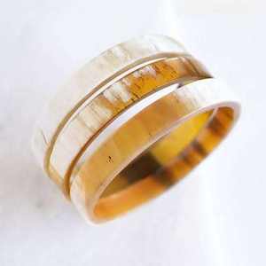 กำไลข้อมือทำมือจากเขาควายธรรมชาติ 100% เป็นมิตรกับสิ่งแวดล้อม สำหรับผู้หญิง จำหน่ายส่ง รูปทรงกลม สำหรับงานแต่งงาน - Product Image 1