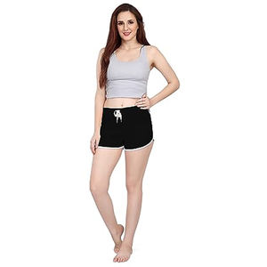 Vêtements de sport personnalisés pour femmes Athlétique Gym Booty Shorts Double Couche Coton Respirant Sport Streetwear Board Shorts-Nouvelle Arrivée - Product Image 3