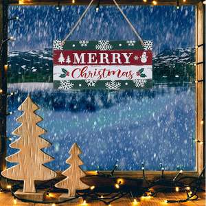 ตกแต่งแขวนผนังคริสต์มาสสไตล์โมเดิร์นใช้สำหรับบ้านสวนฟาร์มบ้านเตียงห้องห้องนั่งเล่นห้องพัก - Product Image 2