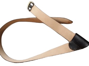 Logotipo de requisito personalizado 100% Cuero genuino para trajes 1812 Colgador único Carros de hombro Cinturones de cuero - Product Image 2