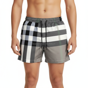 Shorts de basketball respirants pour hommes, personnalisables OEM, motif requin, camouflage bleu, collection été 2026 - Product Image 4