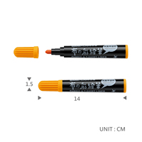 Simbalion – ensemble de marqueurs artistiques de haute qualité, encre à base d'eau, pointe en feutre de 2.0mm, système de filtration, marqueur pour tissu, papeterie et fournitures scolaires