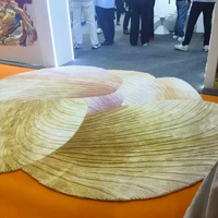 Tapis de prière en polaire, tapis de couloir irrégulier en laine française, tapis de salon pour canapé, tapis de vestiaire couleur unie YuHe antidérapant