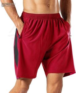 Shorts de course décontractés pour hommes Polyester/Coton Anti-froissement Séchage rapide Personnalisable Vêtements de sport de haute qualité Vente en gros - Product Image 4