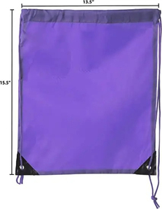 Sac à dos de sport à cordon de serrage personnalisé pour grossistes, petit sac à cordon de serrage, sacs de sport en plusieurs couleurs et tailles - Product Image 5