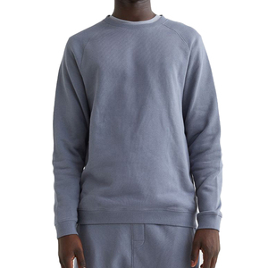 เสื้อฮู้ดซิปผู้ชายสไตล์สตรีทแวร์ ผ้าคอตตอน 100% ทรงปกติ ตัดเย็บแบบไหล่ตก รับผลิตตามสั่งพร้อมปักโลโก้ ขายส่งสำหรับฤดูใบไม้ผลิ - Product Image 2