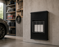 Chauffage à gaz infrarouge mural de meilleure qualité en Italie pour un usage domestique pour le chauffage du salon Installation autoportante