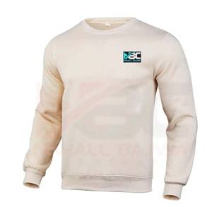 Custom Men's Hooded Sweatshirts Thick Fleece <b>Long</b> Sleeve <b>Jumpers</b> with Crewneck Winter Sweater Blank for Customizable Designs - Product Image 6