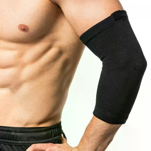 OEM Customized Logo Neoprene Elbow Sleeves Compression Elbow Support for Weightlifting Gym Training <b>Exercise</b> Protection - Product Image 3