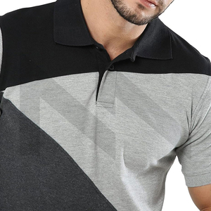 Venta caliente de los hombres Polos al por mayor en blanco Camiseta de algodón orgánico para los hombres de alta calidad de manga corta personalizada Polo T Shirt - Product Image 3