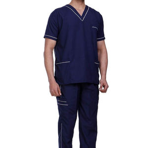 Haute qualité hôpital médical costumes uniforme hommes Scrubs uniformes ensembles pour hôpital grande taille gommage infirmière uniforme pour hommes - Product Image 5