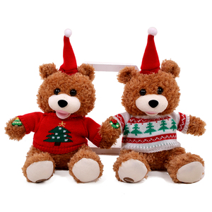 Giáng Sinh Gấu Bông Tương Tác Thú Nhồi Bông Ca Hát Âm Nhạc Nhảy Múa Ghi Âm Sang Trọng Đồ Chơi Điện Xmas Quà Tặng Sinh Nhật - Product Image 6