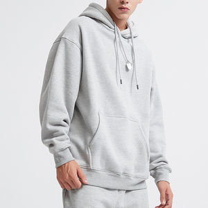 เสื้อฮู้ดดี้ผู้ชายผ้าฝ้าย 100% อบอุ่น สบาย พิมพ์ลายได้ตามต้องการ ปรับแต่งได้ เป็นมิตรกับสิ่งแวดล้อม คุณภาพสูง เหมาะสำหรับใส่ลำลองกลางแจ้งในฤดูใบไม้ร่วง - Product Image 4