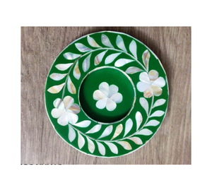 Mère de perle et incrustation de résine fait à la main porte-bougie chauffe-plat durable saint valentin décor à la maison pièce maîtresse accessoires d'éclairage - Product Image 5