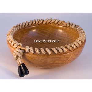 Tazón de Madera Desechable Moderno y Ecológico para Fiestas, Forma Natural, Accesorios de Cocina y Comedor - Product Image 5