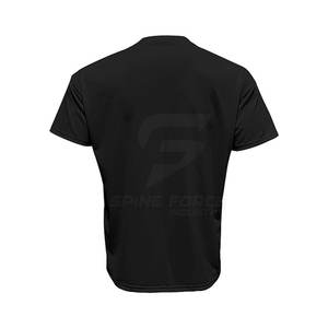 Conjunto de camiseta y pantalones cortos de dos piezas personalizado para hombre patrón sólido 100% algodón para verano - Product Image 2