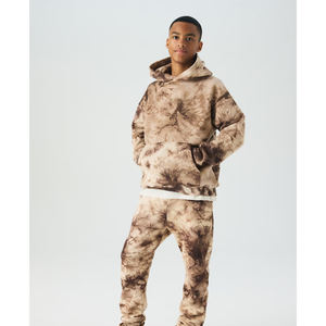 Ensemble de survêtement unisexe en coton 100% original pour homme, ensembles de survêtement en molleton imprimé, pantalon de survêtement, sweat-shirt, jogging, pantalon, OEM - Product Image 2