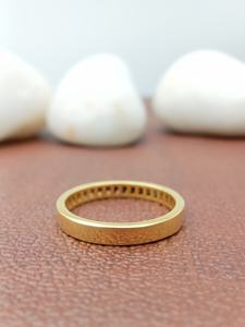 Bague de mariage en argent sterling 925 blanc certifié 14 carats 1 carats diamant de laboratoire classique or 18 carats ensemble de bijoux fins cadeaux fêtes - Product Image 4