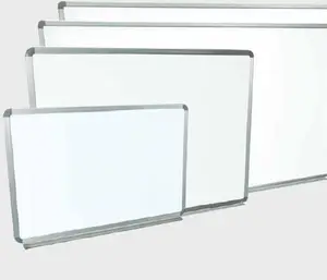 中国批发白板彩色涂层镀锌钢ppgi板卷白色RAL 9003成品白板带框架