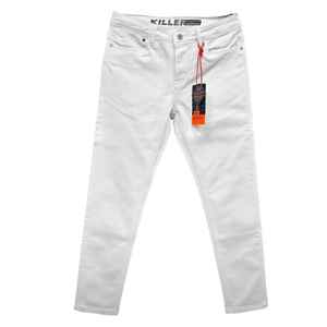 Nuevo Chino 2025 98% algodón 2% Spandex Sarga de alta calidad pantalones casuales de Ajuste Recto para hombres logotipo personalizado Anti-Pilling secado rápido - Product Image 6