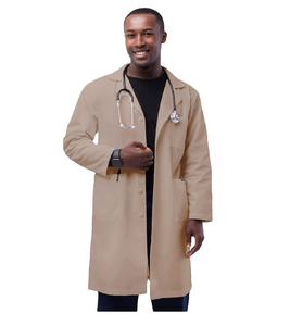 Uniformes de laboratoire d'hôpital médical blanc tissé unisexe de la meilleure qualité blouse de médecin blouse blanche d'infirmière blouse de laboratoire à manches longues - Product Image 1