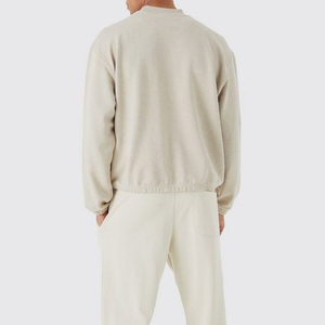 Sweat-shirts à capuche zippés en molleton tricoté épais, surdimensionnés, avec impression personnalisée et broderie 3D en relief, pour le sport - Product Image 2