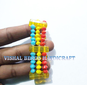 Meilleur prix vrac en vrac rouge/rose/jaune/noir/blanc cristal Lampwork & perles de verre pour la fabrication de bijoux - Product Image 3
