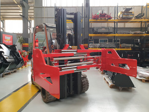 Pinzas para Pacas de Reciclaje / Pinzas para Pacas de Algodón, 2 Funciones Hidráulicas, 450-850 kg, 1000-6000 kg, Calidad Premium, ISO CE, Turquía, Rojo - Product Image 5