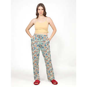 Pyjama Confortable Ultra Doux 100% Rayonne Imprimée avec Taille Élastique Respirant Vêtement d'Intérieur pour Familles Logo Personnalisé Fourniture ODM - Product Image 5