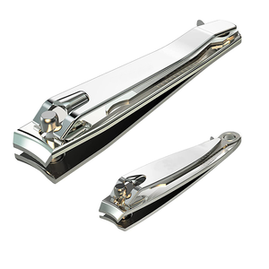 Wholesale Large Size Stainless Steel <b>Nail</b> Clippers Straight Edge <b>Nail</b> Cutter with <b>Nail</b> <b>File</b> for Cuticle Finger Beauty Product - Product Image 6